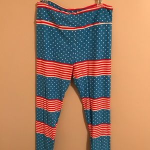 LulaRoe Mommy and Me Americana set
